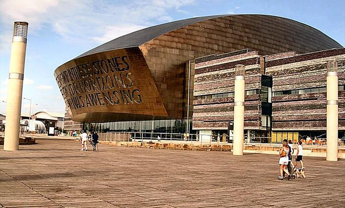 Wales Millennium Centre, Roald Dahl Plas, Cardiff Bay